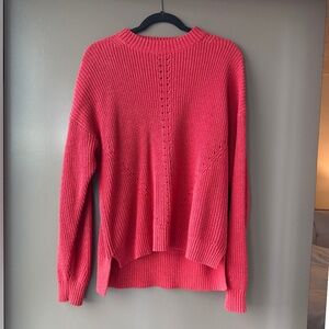Nantucket Red Cotton Sweater